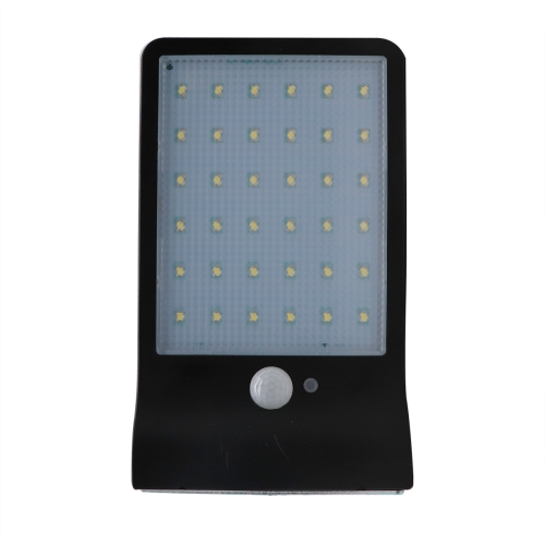 

4W 36 LEDs 450 LM IP65 Waterproof Solar Powered Street Light PIR Motion Sensor Outdoor Garden Lamp(Black)