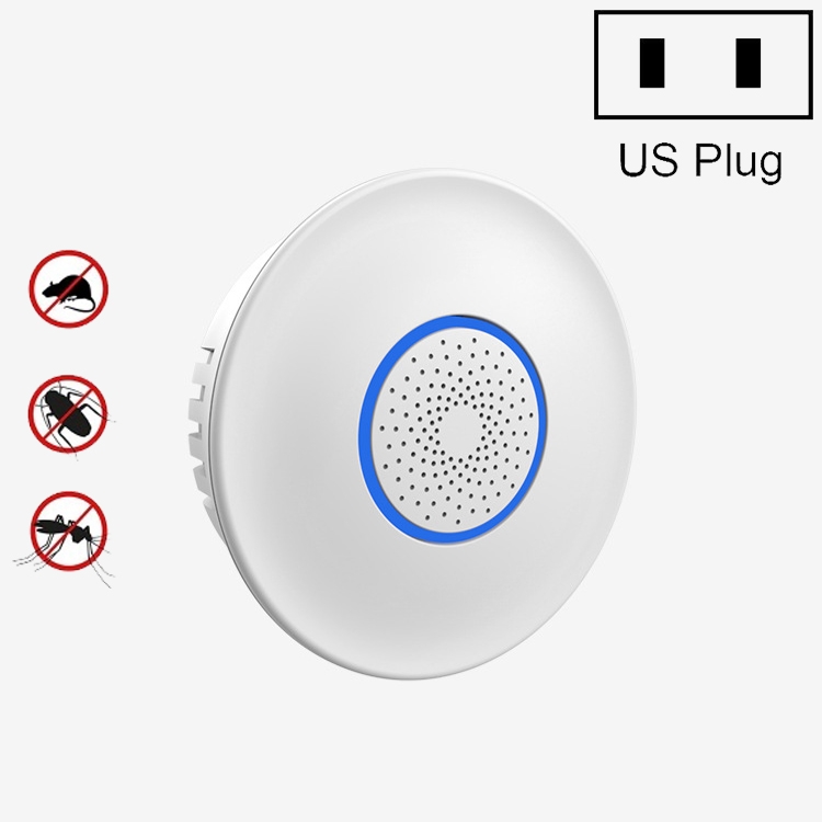 

DC-9016 Electronic Insect Repellent Ultrasonic Mouse Repellent Multifunctional Ultrasonic Insect Repellent(US Plug)