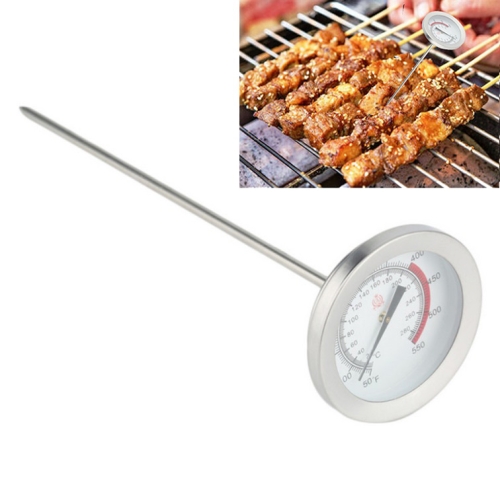 

2 PCS Stainless Steel Oil Temperature Thermometer Barbecue Thermometer