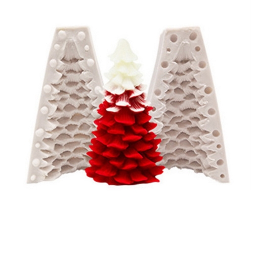 

SX-SD-43 Christmas Cake Decoration Silicone Mold DIY Aroma Candle Baking Mold