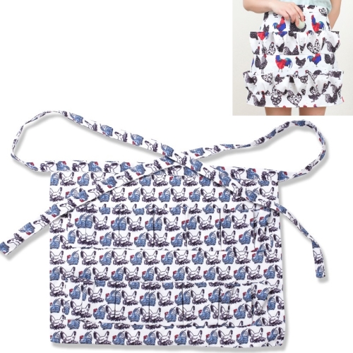 

5 PCS Egg Collection Skirt Multi-Pocket Egg Apron, Size:M(1)