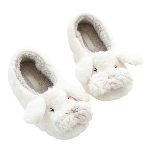 

Autumn And Winter Indoor Cartoon Warm Cotton Slippers, Size: L(39-40)