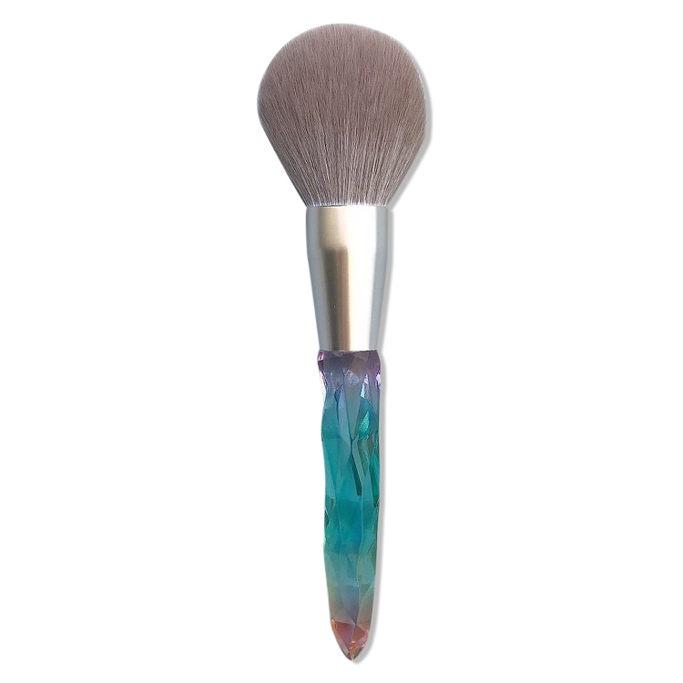 

Makeup Brush Corn Silk Fiber Hair Can Washing Makeup Brush, Style:Pink Loose Powder Brush