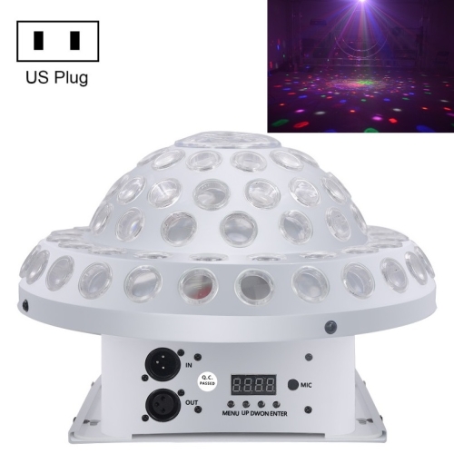 

L-D06 10W Cosmic Laser Light Bar Decoration Laser Light LED Stage Starry Sky Projector Light, Specification: US Plug