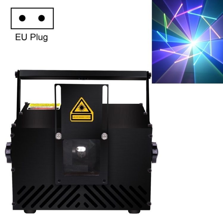 

L1W-100 50W Animation Laser Light KTV Bar Decoration Laser Light DMX Smart Colorful Light, Specification: EU Plug