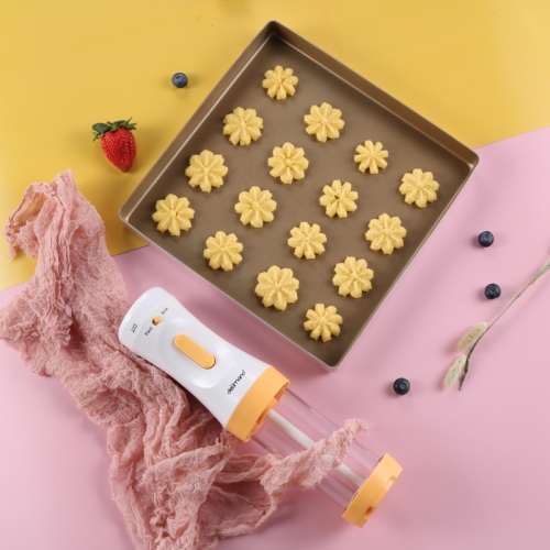 

16 in 1 DIY Cake Decorating Mouth Biscuit Machine Biscuit Cookie Puff Decorating Mouth Electric Cream Gun Set