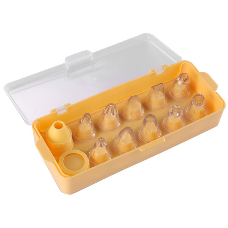 

13 in 1 PP Cake Decorating Mouth Set Cream Decorating Bag(PP Mouth)