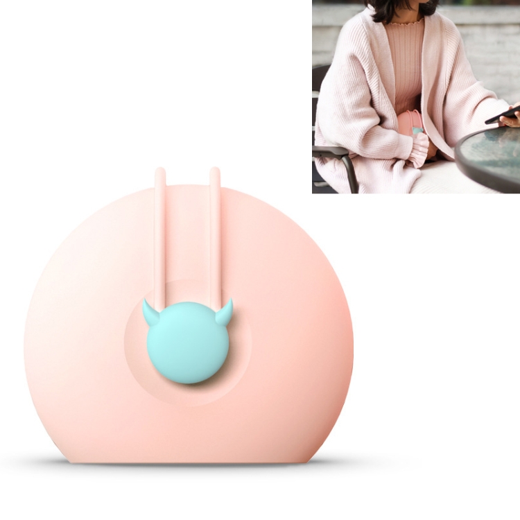 

Bag Hot Water Bottle Silicone Mini Portable Hand Warmer(Devil)