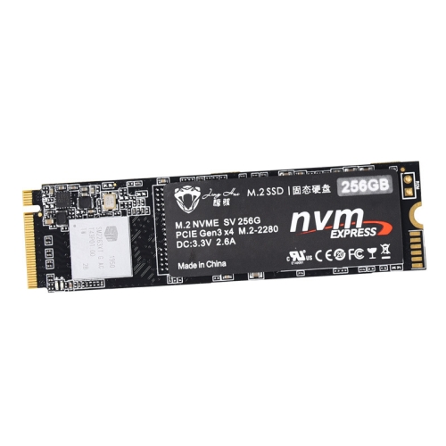 

JingHai M.2 Interface Solid State Drive PCIe NVMe High-Speed SSD Notebook Desktop SSD, Capacity:256GB