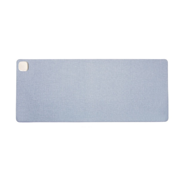 

Desk Warming Pad Office Desktop Writing Pad Heating Mouse Pad, CN Plug(Morandi Hemp Blue)