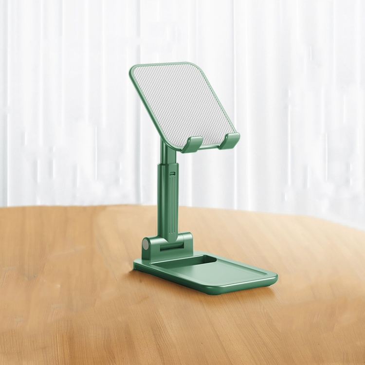 

2 PCS Multifunctional Folding Desktop Stand for Electronic Devices under 12.9 inches(Dark Night Green)
