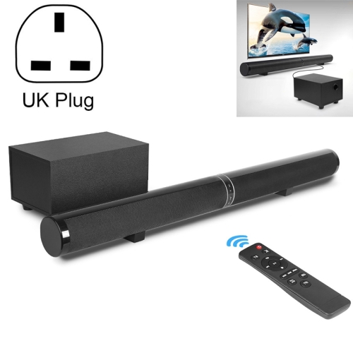 

LP-1807P 45W Home Theater Audio Subwoofer Echo Wall Soundbar, Plug Type:UK Plug(Black)