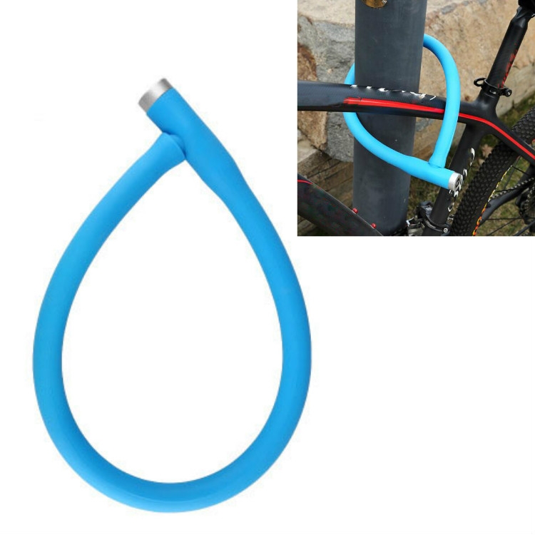 

Mountain Bike Steel Cable Lock Bicycle Anti-Theft Lock Electric Bike Motorcycle Lock Chain Door Lock(Blue)