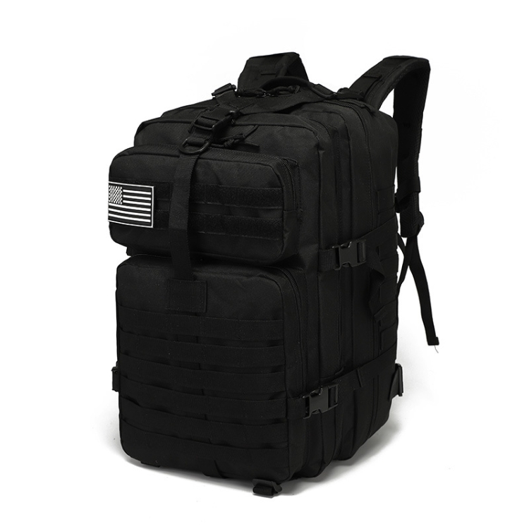 

ZE002 Outdoor Mountaineering Bag Hiking Equipment Camping Backpack(Black)