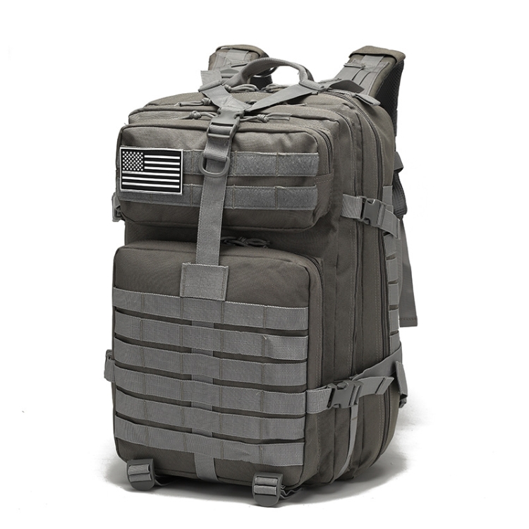 

ZE002 Outdoor Mountaineering Bag Hiking Equipment Camping Backpack(Gray)