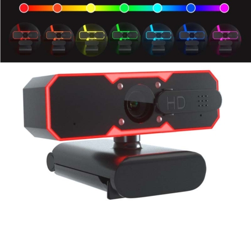 

H606 720P 60fps Free Drive Game Live Camera with Ambient Light & Fill Light & Microphone