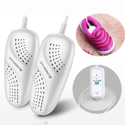 

Chigo 220V Shoe Dryer Household Adult And Child Warm Shoe Dryer, CN Plug, Style:Children White Timing