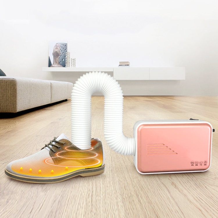 

220V Multifunctional Small Dryer Quilt Warmer Hotel Mini Clothes Dryer Pet Dryer, CN Plug(Champagne Orange)