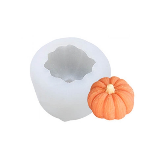 

Halloween Three-Dimensional Pumpkin Cake DIY Scented Candle Silicone Mold, Specification: SW-45