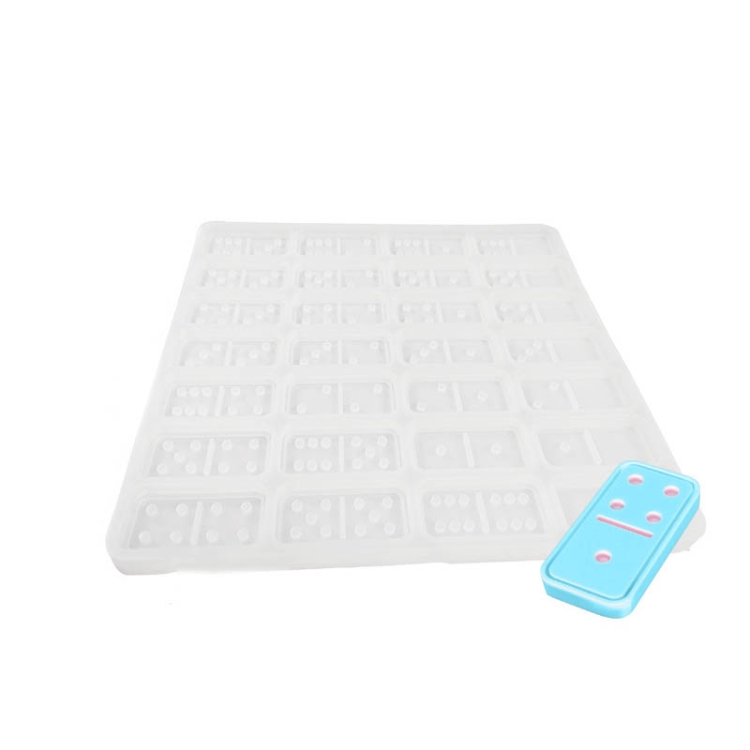 

Domino Epoxy Silicone Mold DIY Fondant Cake Decoration, Model Number:SX-BH-107(Transparent)