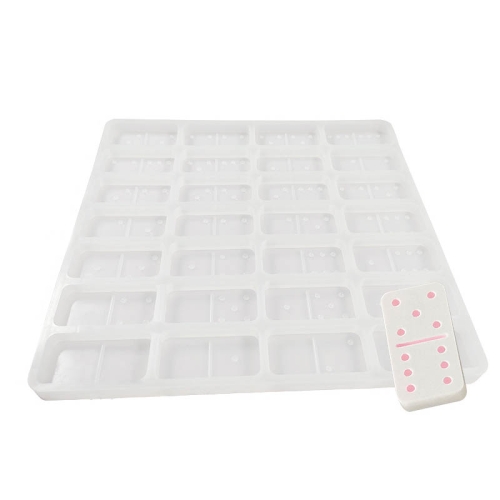 

Domino Epoxy Silicone Mold DIY Fondant Cake Decoration, Model Number:SX-BH-110(Transparent)