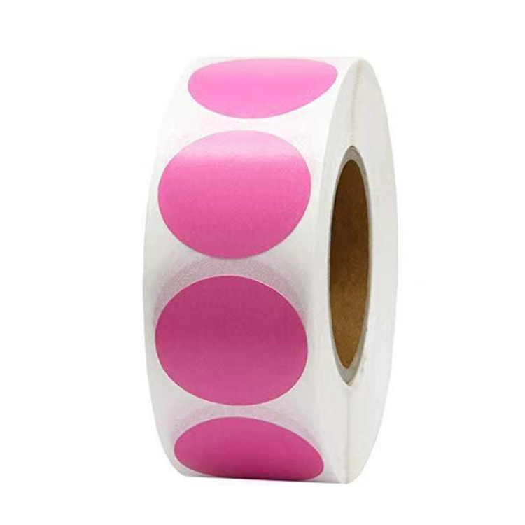 

10 PCS Color Sticker Decorative Sticker Label, Size: 2.5cm / 1 inch(F-10)