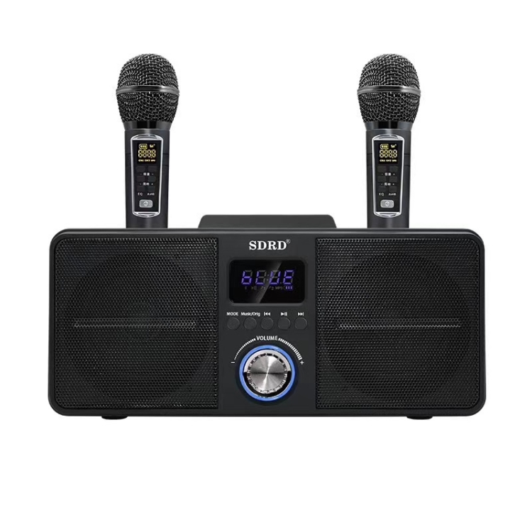 

SDRD SD309 Wireless Microphone Bluetooth Audio All-In-One Machine(Black)