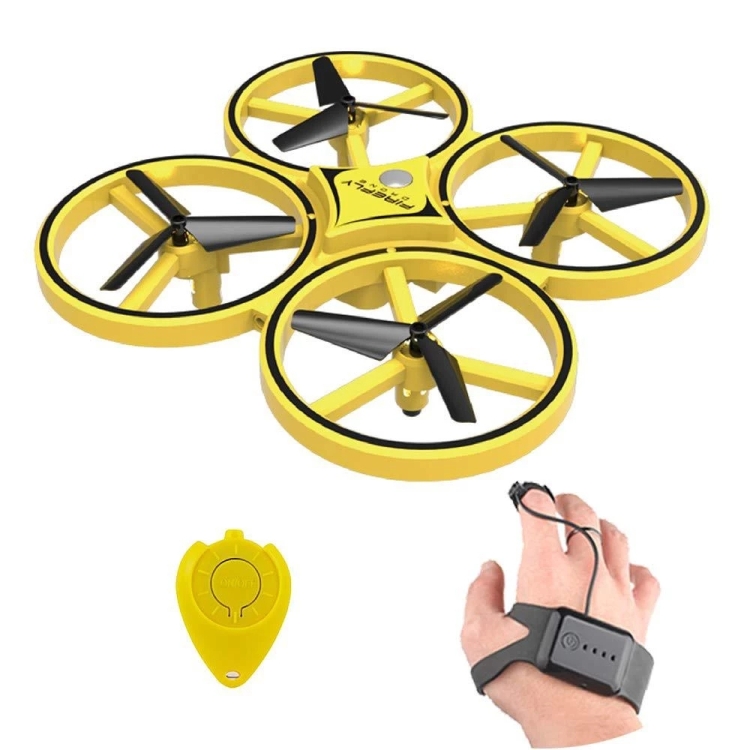 

SY-1088A Smart Bracelet Gravity Sensing Aircraft Mini Drone(Yellow)