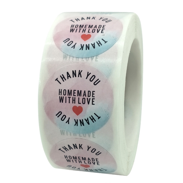 

10 PCS Holiday Decoration Envelope Sealing Sticker Handmade Label, Size: 25 cm/1 inch(A-105)