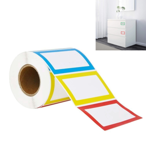 

A-131 5 PCS Roll Name Label Stickers, Specification: 300 PCS/Roll, Size: 88x58 mm