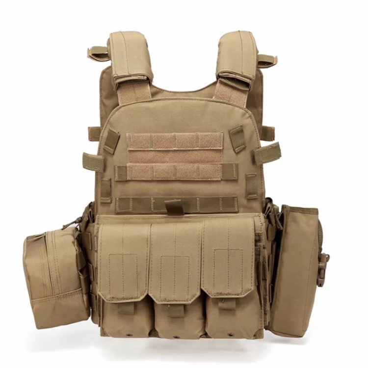 

A64 Outdoor Multi-functional Convenient Combination Vest Tool Pocket, Size: Free Size(Brown)