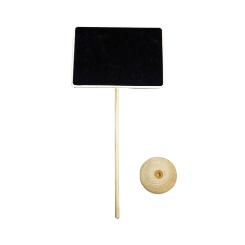 

10 PCS Cute Standing And Erasable Small Blackboard Seat Card Unique Handwritten Message Board(12x16cm)