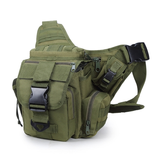 

B03 One-Shoulder Messenger Waterproof Oxford Cloth Camera Bag(Army Green)