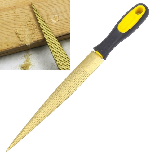 

8 inch 2 PCS Woodworking Gold Files DIY Wood Carving Fine Tooth Hardwood Manual Files