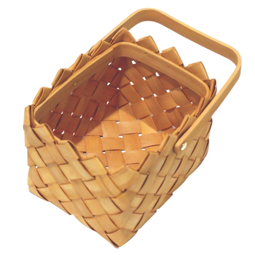 

Handmade Rattan Basket Idyllic Picnic Food Gift Box 14X12cm(1418013)