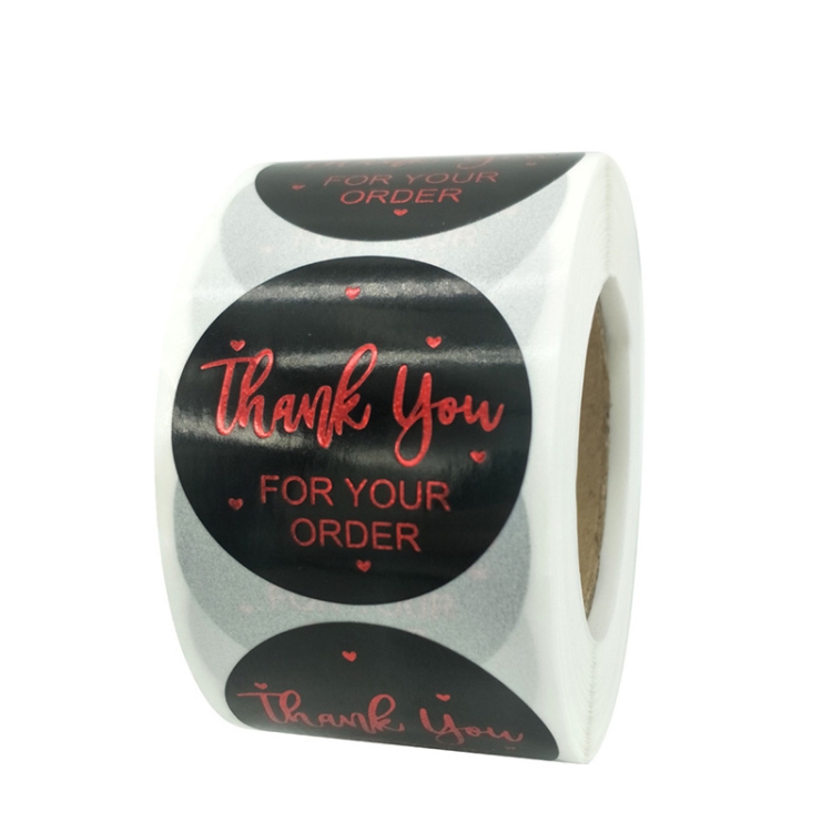 

Thanks Baking Decoration Stickers Handmade Label, Size: 3.8 cm / 1.5 inch(C-18-38)