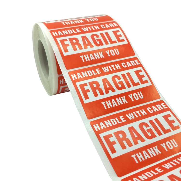 

Caution Warning Packaging Transportation Sticker Label, Size: 75x50mm / 3x2inch(A-87)