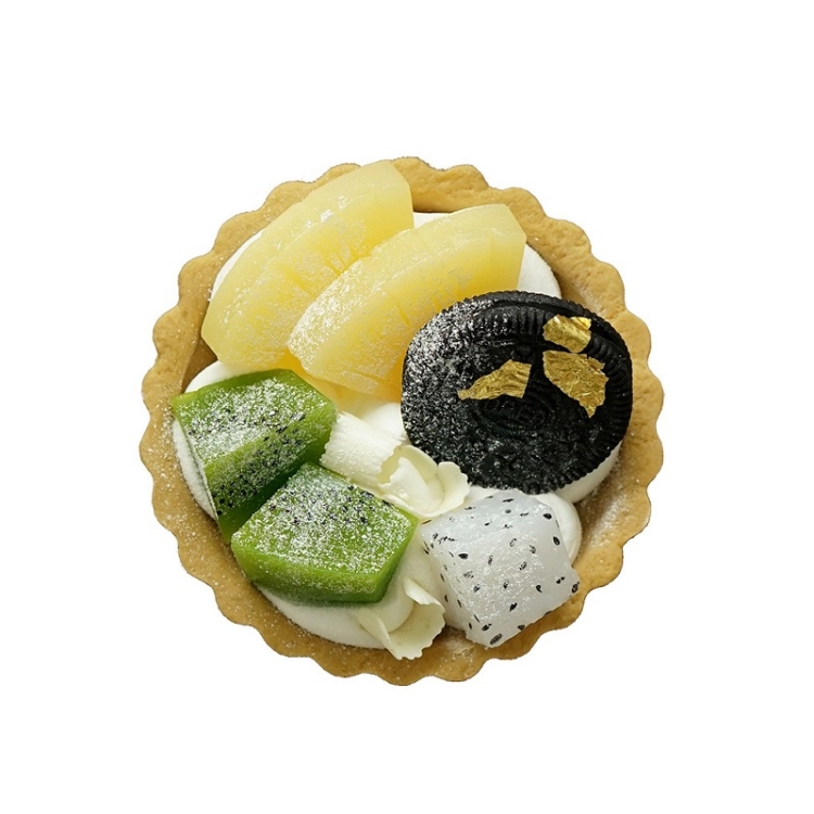 

Simulation Fruit Tarts Dessert Props Bakery Shop Window Photography Props, Large Oreo