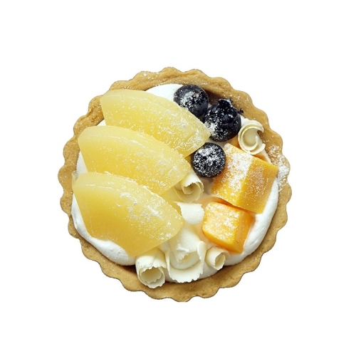 

Simulation Fruit Tarts Dessert Props Bakery Shop Window Photography Props, Large Pineapple Slices