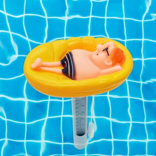 

K-1022B Swimming Pool Cartoon Floating Thermometer Water Thermometer