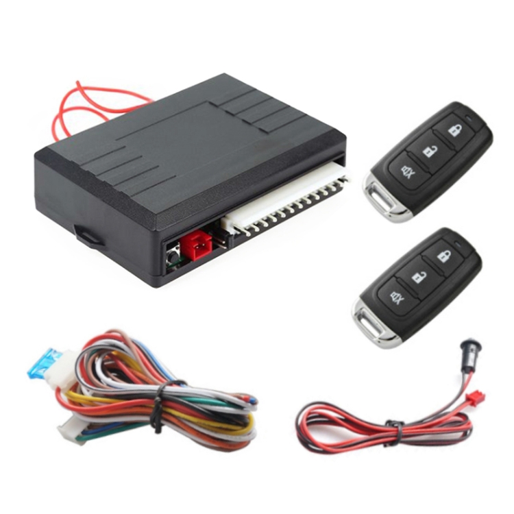 

2 Set Car Central Control Lock Keyless Entry Remote Control Switch Lock With Open Trunk