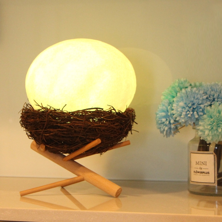 

3W Bird Nest Night Light Colorful Atmosphere Decorative LED Table Lamp
