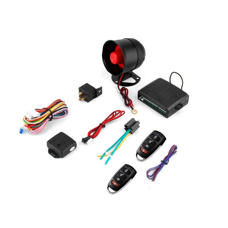 

2 Set One-Way Car Anti-Theft Alarm 12V Safety Modification Supplies