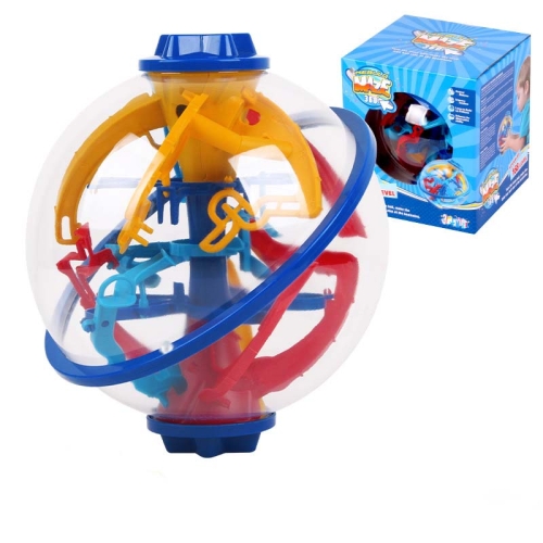 

101201 168 Levels Intelligence Breakthrough Maze Ball Magic Ball Portable Children Toy