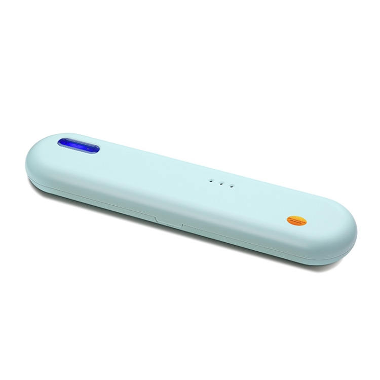 

ZL-17 Portable UV Disinfection Toothbrush Case USB Rechargeable Toothbrush Case(Blue)