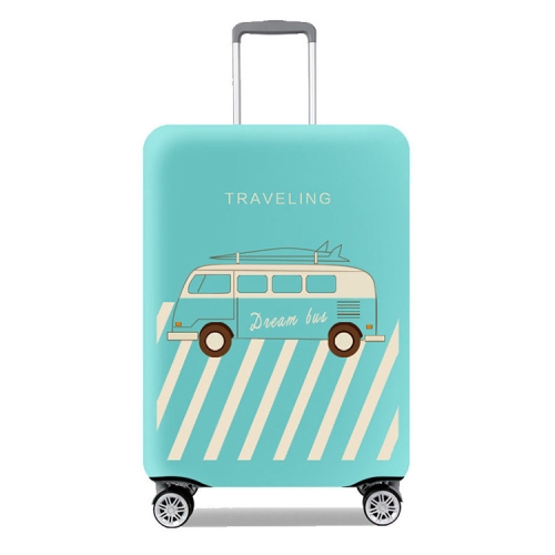 

Thicken And Wear-Resistant Luggage Dustproof Elastic Protective Cover, Colour: Blue S