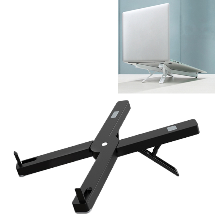 

D27 Laptop Stand Bracket Desktop Increase Heat Dissipation Base Lift Tablet Stand(Black)