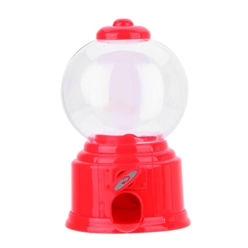 

Creative Cute Mini Candy Machine Coin Bank Kids Toy Chrismas Birthday Gift(Red)