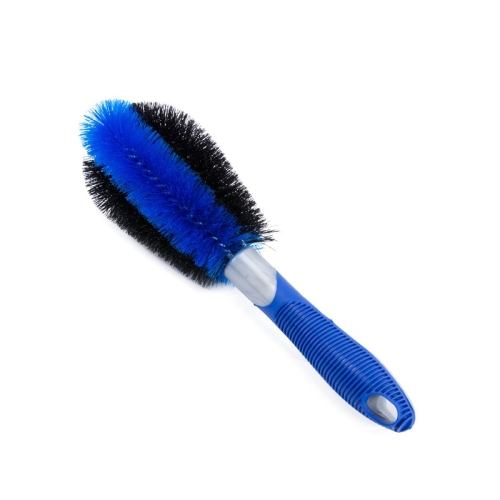 

3 PCS Wheel Hub Long-Handled Brush Special Tool For Powerful Decontamination & Cleaning Of Tires, Colour: Blue Straight Brush