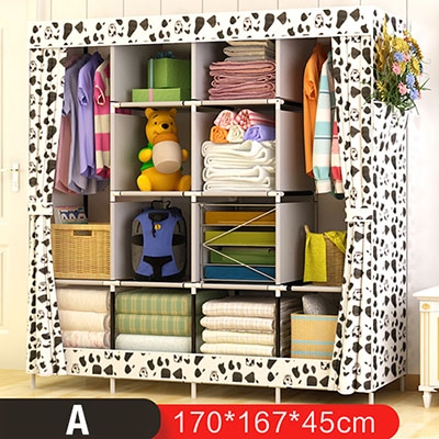 Sunsky Multi Function Wardrobe Fabric Folding Cloth Storage